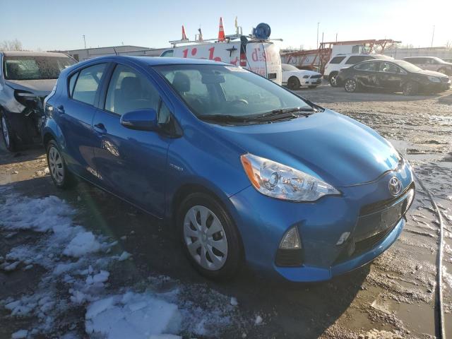 JTDKDTB36D1543651 - 2013 TOYOTA PRIUS C BLUE photo 4