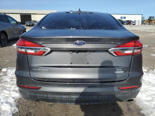 3FA6P0HD2LR143135 - 2020 FORD FUSION SE GRAY photo 6