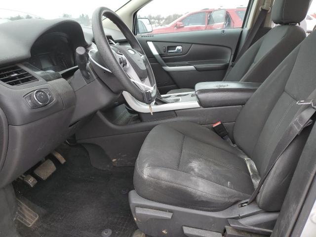 2FMDK3GC4DBE37819 - 2013 FORD EDGE SE GRAY photo 7