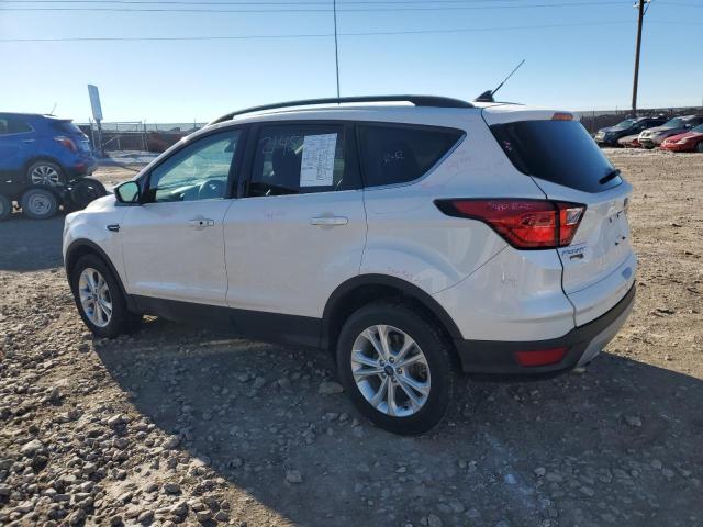 1FMCU9HD6KUA35209 - 2019 FORD ESCAPE SEL WHITE photo 2