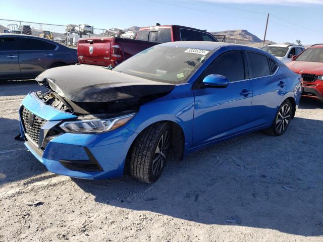 3N1AB8CVXPY237750 - 2023 NISSAN SENTRA SV BLUE photo 1