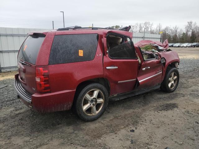 1GNFK33009R128434 - 2009 CHEVROLET TAHOE K1500 LTZ RED photo 3