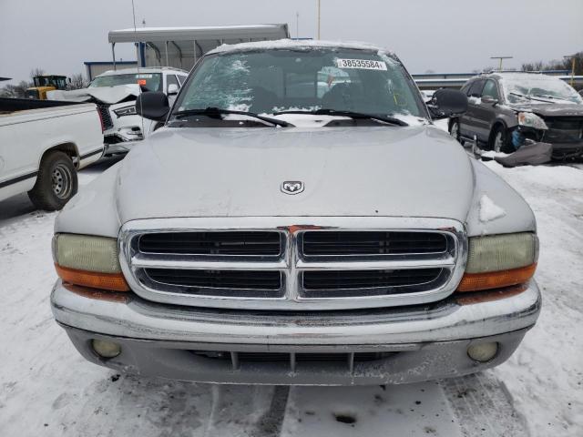 1B7HL48N02S561209 - 2002 DODGE DAKOTA QUAD SLT SILVER photo 5