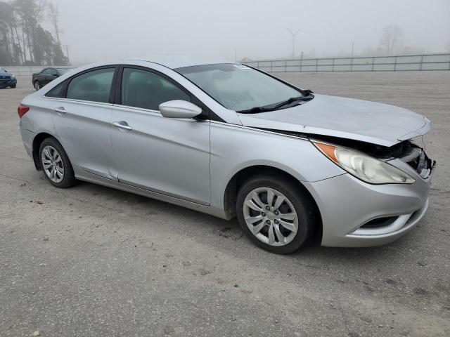 5NPEB4AC8CH448218 - 2012 HYUNDAI SONATA GLS SILVER photo 4