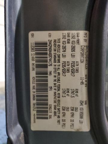 2A4GM48446R744176 - 2006 CHRYSLER PACIFICA GRAY photo 14