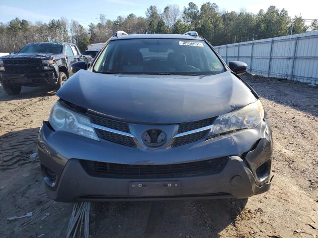 JTMZFREV3EJ012966 - 2014 TOYOTA RAV4 LE GRAY photo 5