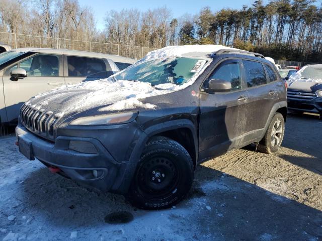 1C4PJMBS2FW757585 - 2015 JEEP CHEROKEE TRAILHAWK CHARCOAL photo 1