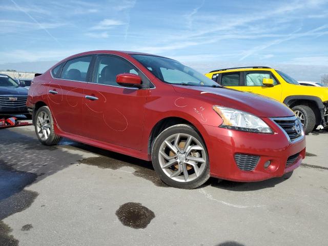 3N1AB7APXEY311051 - 2014 NISSAN SENTRA S RED photo 4