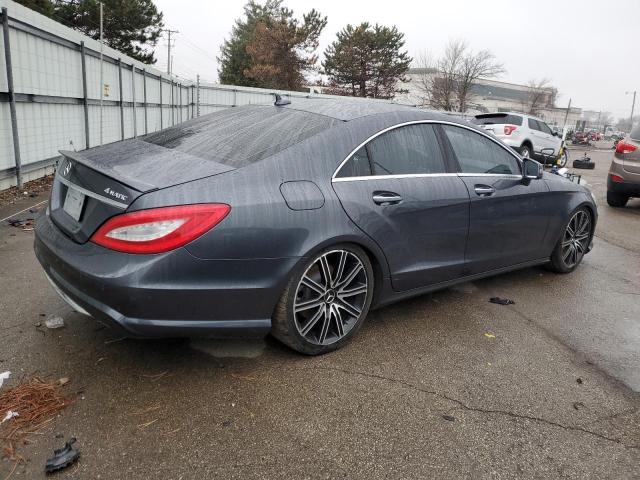 WDDLJ9BB9DA070924 - 2013 MERCEDES-BENZ CLS 550 4MATIC GRAY photo 3