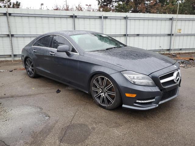 WDDLJ9BB9DA070924 - 2013 MERCEDES-BENZ CLS 550 4MATIC GRAY photo 4