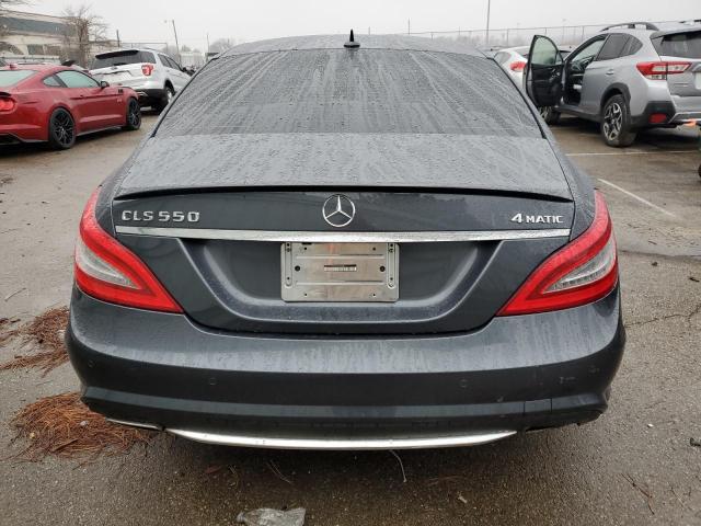 WDDLJ9BB9DA070924 - 2013 MERCEDES-BENZ CLS 550 4MATIC GRAY photo 6