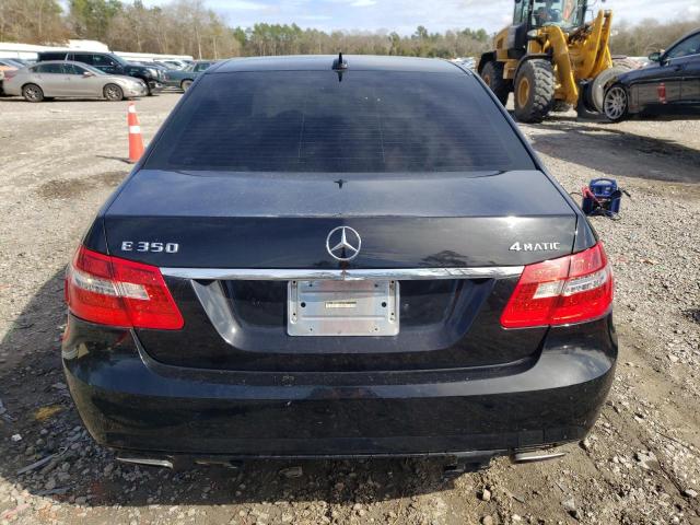 WDDHF8HB5BA362589 - 2011 MERCEDES-BENZ E 350 4MATIC BLACK photo 6