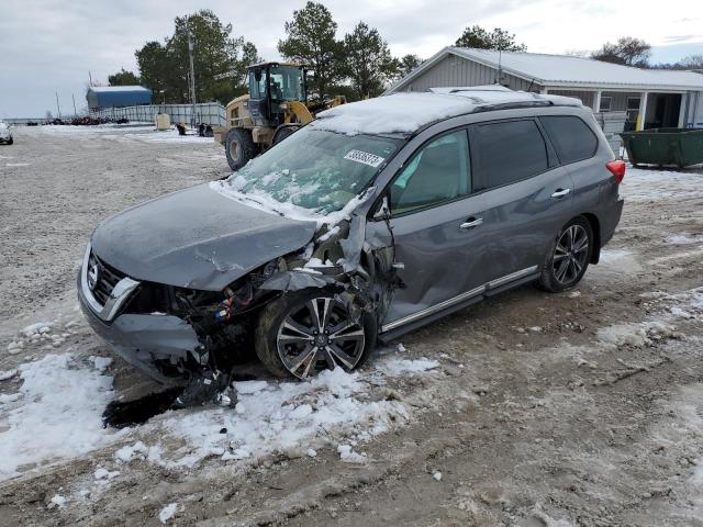 5N1DR2MMXHC600871 - 2017 NISSAN PATHFINDER S GRAY photo 1