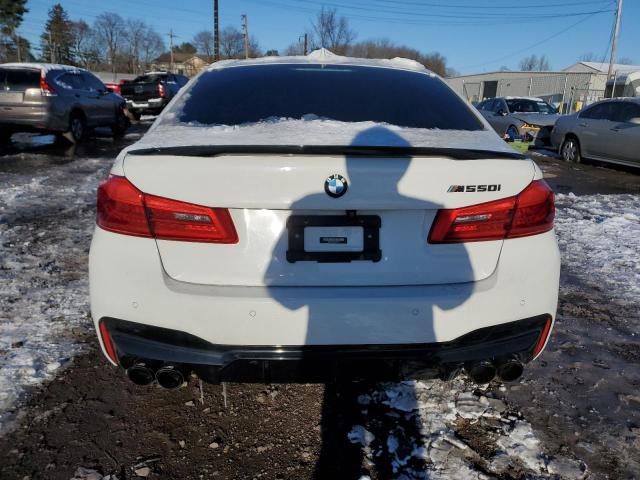 WBAJB9C52JB286706 - 2018 BMW M550XI WHITE photo 6