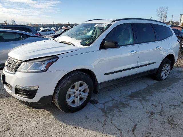 1GNKRFED6HJ343177 - 2017 CHEVROLET TRAVERSE LS WHITE photo 1