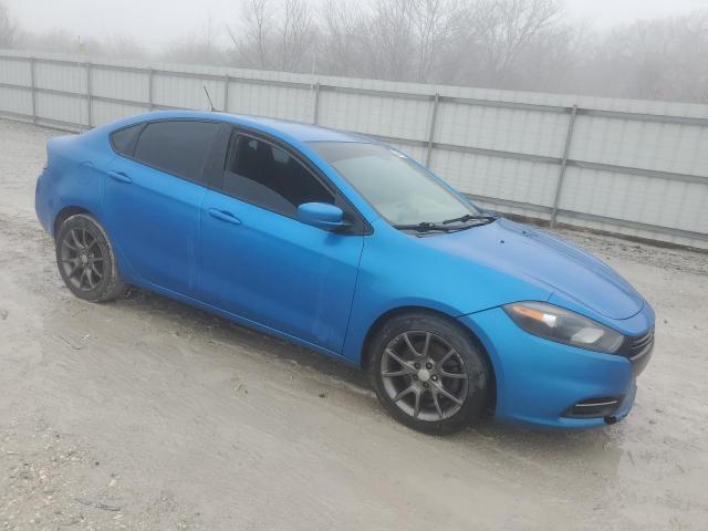 1C3CDFBB0FD247673 - 2015 DODGE DART SXT BLUE photo 4