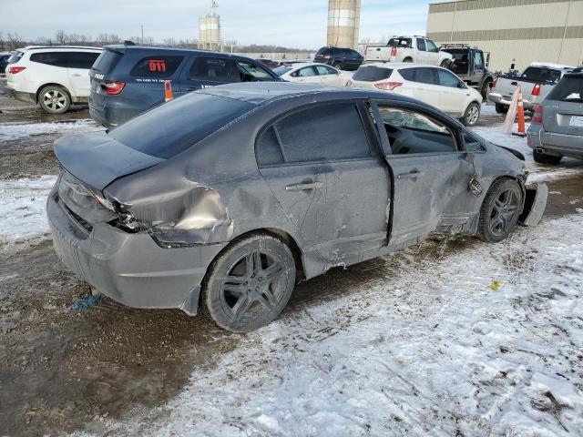 2HGFA16529H537804 - 2009 HONDA CIVIC LX GRAY photo 3