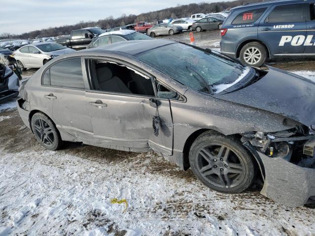 2HGFA16529H537804 - 2009 HONDA CIVIC LX GRAY photo 4