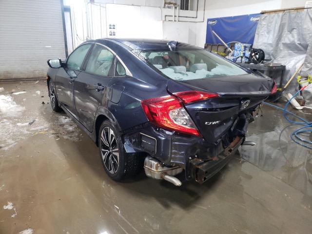 19XFC1F31JE003023 - 2018 HONDA CIVIC EX BLUE photo 2