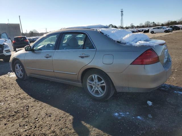 1HGCM56896A166002 - 2006 HONDA ACCORD EX GOLD photo 2