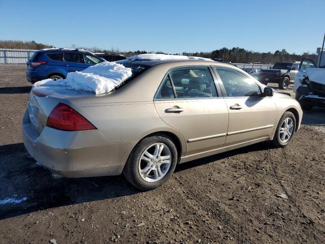 1HGCM56896A166002 - 2006 HONDA ACCORD EX GOLD photo 3