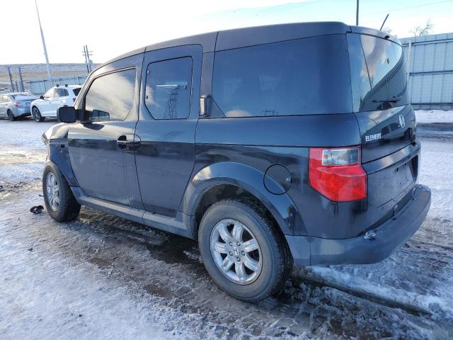 5J6YH28717L007647 - 2007 HONDA ELEMENT EX BLACK photo 2