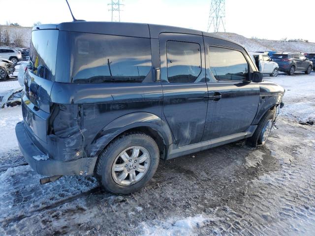 5J6YH28717L007647 - 2007 HONDA ELEMENT EX BLACK photo 3