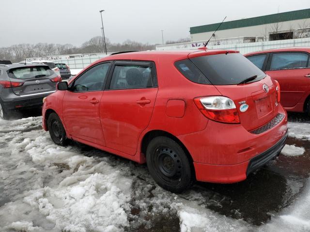 2T1LE4EEXAC013629 - 2010 TOYOTA COROLLA/MA S RED photo 2