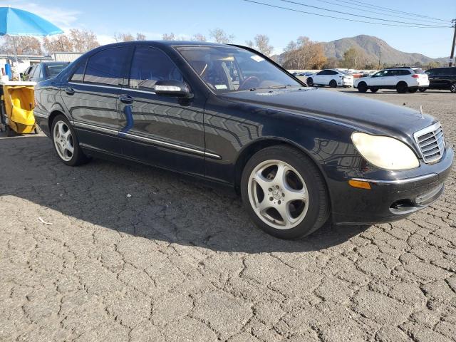 WDBNG75J45A456319 - 2005 MERCEDES-BENZ S 500 BLACK photo 4