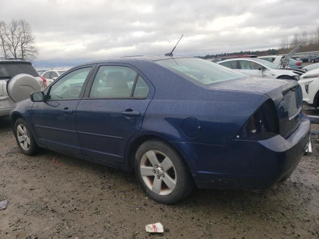 3FAHP07Z17R173416 - 2007 FORD FUSION SE BLUE photo 2