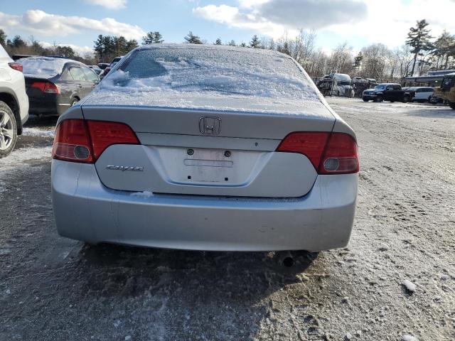 2HGFA16807H304902 - 2007 HONDA CIVIC EX SILVER photo 6