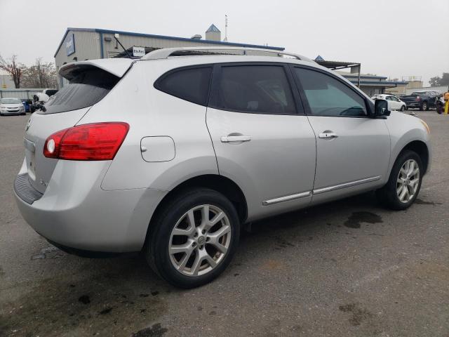 JN8AS5MVXDW636367 - 2013 NISSAN ROGUE S SILVER photo 3