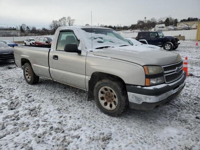 3GCEC14X46G235970 - 2006 CHEVROLET SILVERADO C1500 SILVER photo 4