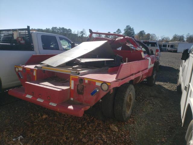 1FDWF33S51ED15237 - 2001 FORD F350 SUPER DUTY RED photo 3