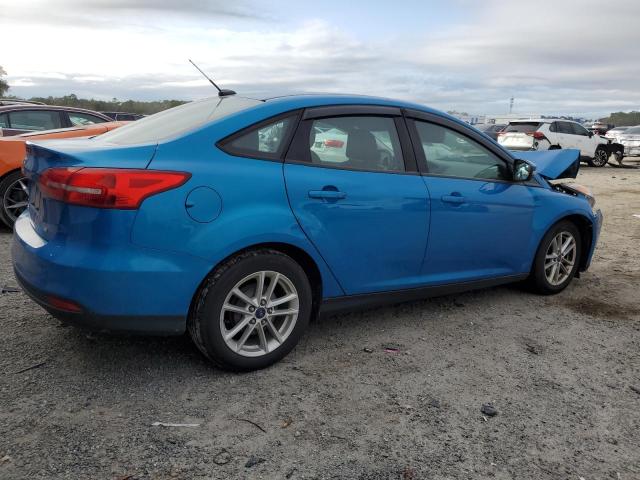 1FADP3F23GL381350 - 2016 FORD FOCUS SE BLUE photo 3