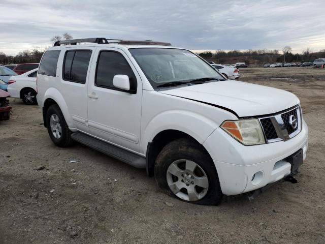 5N1AR18W05C753280 - 2005 NISSAN PATHFINDER LE WHITE photo 4