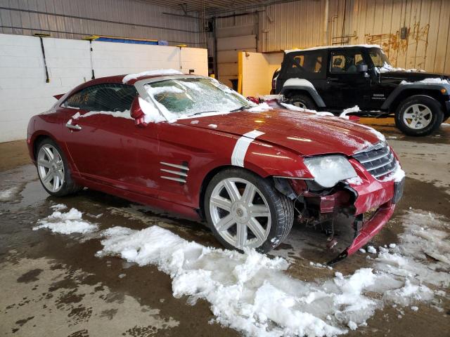 1C3AN69L24X003456 - 2004 CHRYSLER CROSSFIRE LIMITED RED photo 4