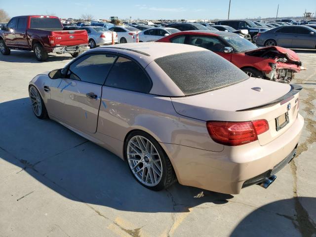 WBSDX9C59BE399434 - 2011 BMW M3 TAN photo 2