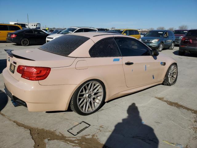 WBSDX9C59BE399434 - 2011 BMW M3 TAN photo 3