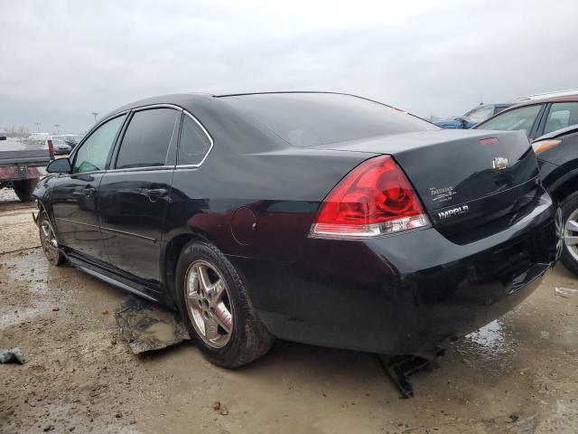 2G1WF5E38C1278770 - 2012 CHEVROLET IMPALA LS BLACK photo 2