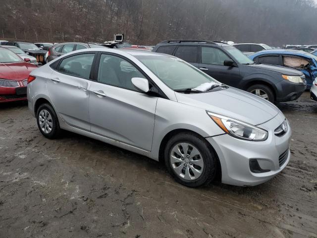 KMHCT4AEXHU247371 - 2017 HYUNDAI ACCENT SE SILVER photo 4