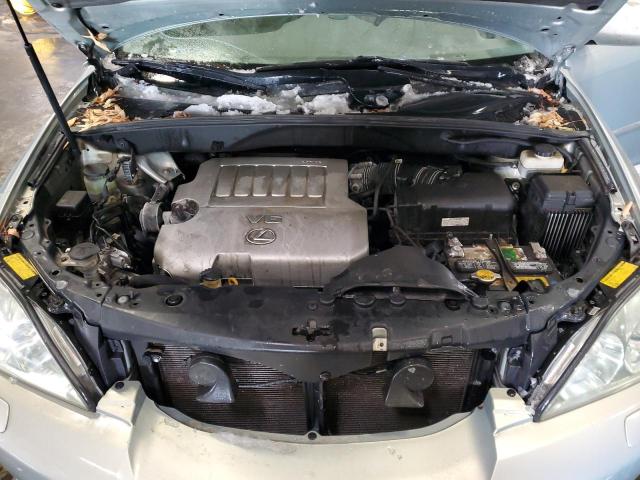 2T2HK31U47C024166 - 2007 LEXUS RX 350 SILVER photo 12