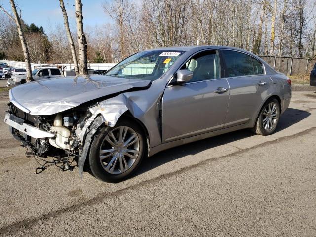 KMHGC4DF0BU138270 - 2011 HYUNDAI GENESIS 4.6L SILVER photo 1