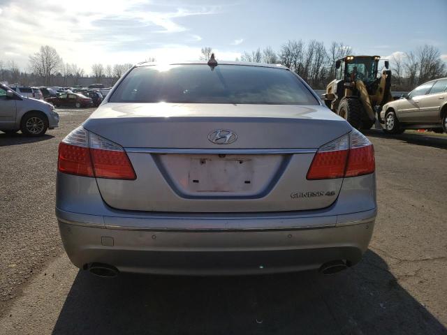 KMHGC4DF0BU138270 - 2011 HYUNDAI GENESIS 4.6L SILVER photo 6