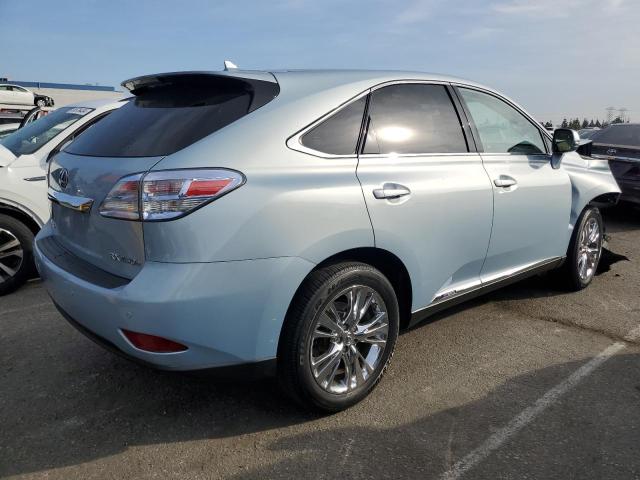 JTJZB1BA9A2402650 - 2010 LEXUS RX 450 BLUE photo 3