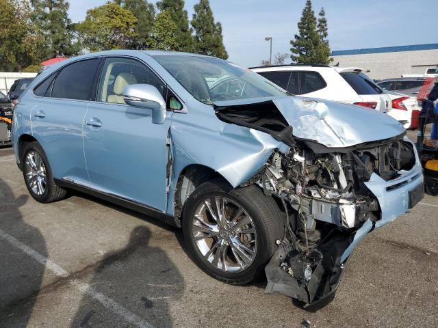 JTJZB1BA9A2402650 - 2010 LEXUS RX 450 BLUE photo 4