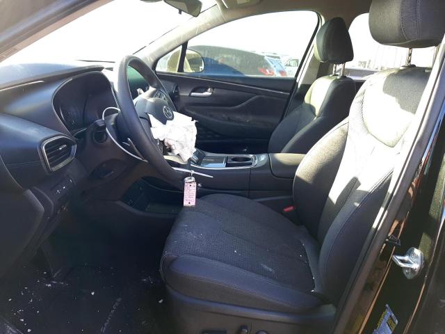 5NMS2DAJ0NH454077 - 2022 HYUNDAI SANTA FE SEL Սև լուսանկար 7