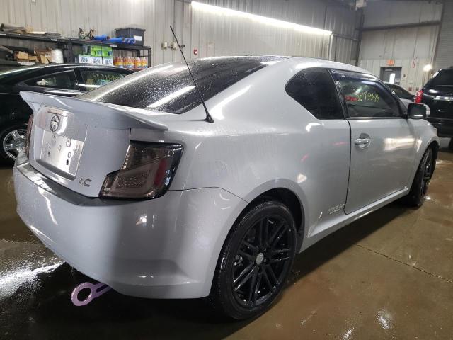 JTKJF5C77D3046589 - 2013 TOYOTA SCION TC 银色 照片 3