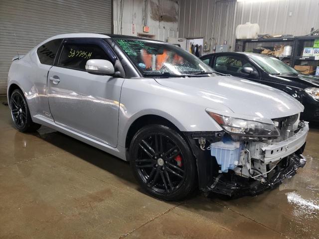 JTKJF5C77D3046589 - 2013 TOYOTA SCION TC SILVER photo 4