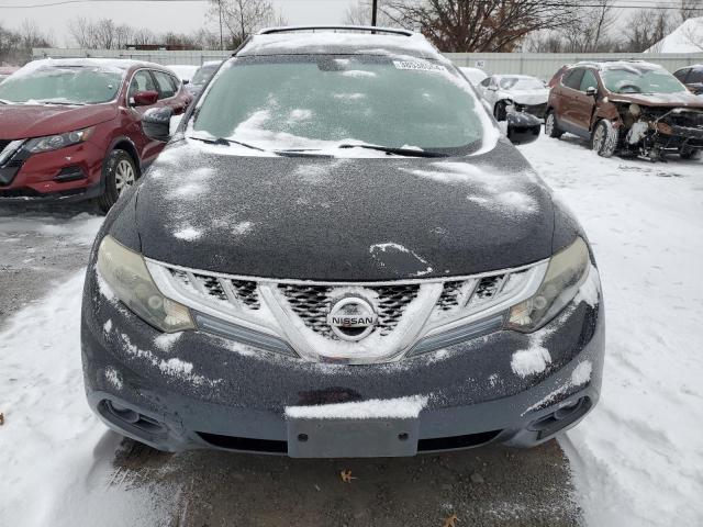 JN8AZ1MW1CW209249 - 2012 NISSAN MURANO S BLACK photo 5